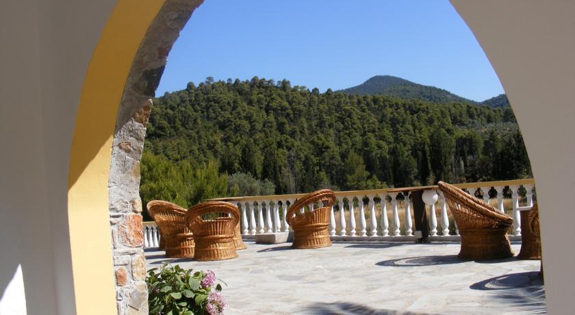 Panormos Palace Hotel Buitenkant foto